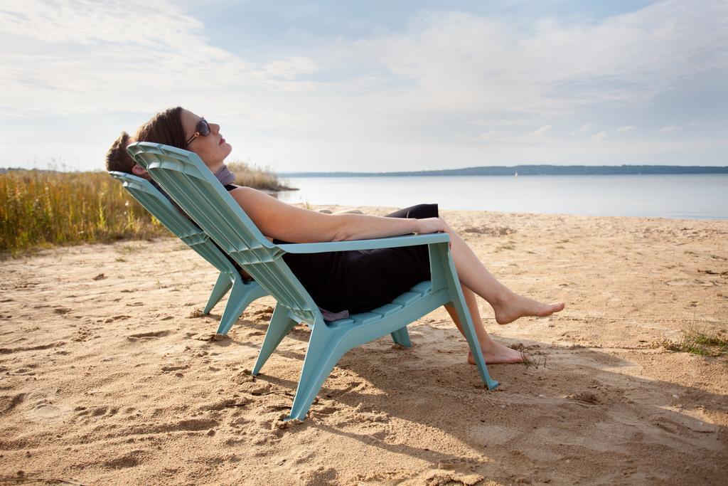 Pointes North Beachfront Resort Hotel Traverse Stadt Exterior foto